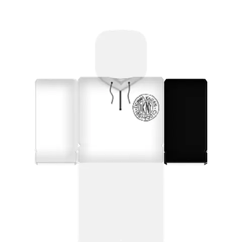 white and black shirt